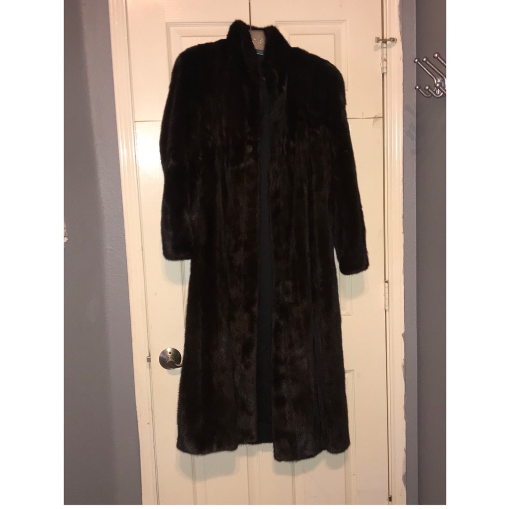 Koslows brown fur coat